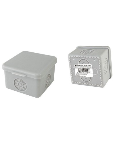 Коробка ОП 65х65х50мм, крышка, IP54, 4вх., без гермовводов (SQ1401-0821). Распаячная коробка. TDM ЕLECTRIC в Якутске