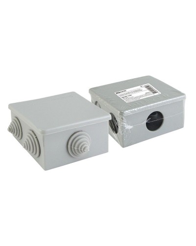 Распаячная коробка ОП 80х80х40мм, крышка, IP44, 6 вх. TDM (SQ1401-1235). Распаячная коробка ОП. TDM ЕLECTRIC в Якутске