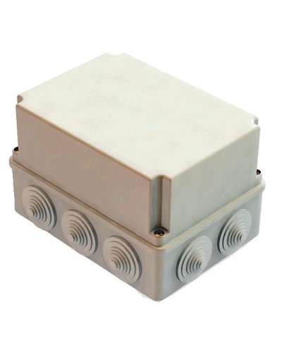 Коробка ОП 190х140х120мм, крышка, IP55, 10 гермовводов (SQ1401-1246). Распаячная коробка. TDM ЕLECTRIC в Якутске
