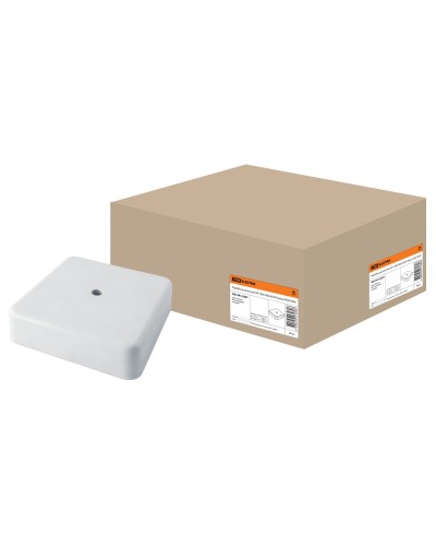 Коробка КР 100х100х29 ОП белая, IP40 (SQ1401-0207). Распаячная коробка. TDM ЕLECTRIC в Якутске