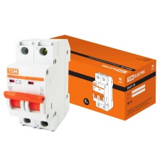 ВА47-29 2Р  6А 4,5кА х-ка С (SQ0206-0089). Автоматический выключатель. TDM ЕLECTRIC