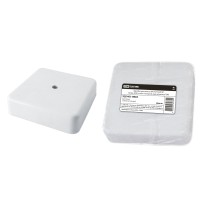 Коробка КР 75х75х20 ОП белая, IP40, с клеммной колодкой (SQ1401-0904). Распаячная коробка. TDM ЕLECTRIC