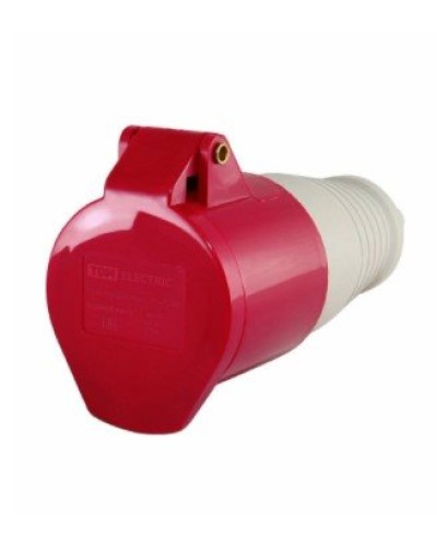 Розетка 224 переносная 3Р+РЕ 32А 380В IP44 (SQ0603-0013). Розетка. TDM ЕLECTRIC в Якутске