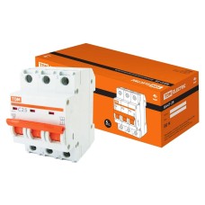ВА47-29 3Р 25А 4,5кА х-ка С (SQ0206-0111). Автоматический выключатель. TDM ЕLECTRIC