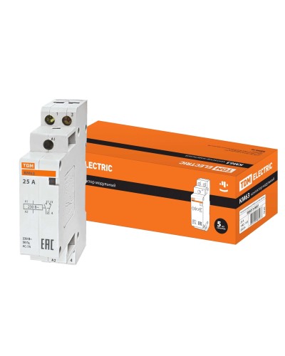 КМ 63/2-25 1НО;1НЗ (SQ0213-0007). Контактор модульный. TDM ЕLECTRIC в Якутске