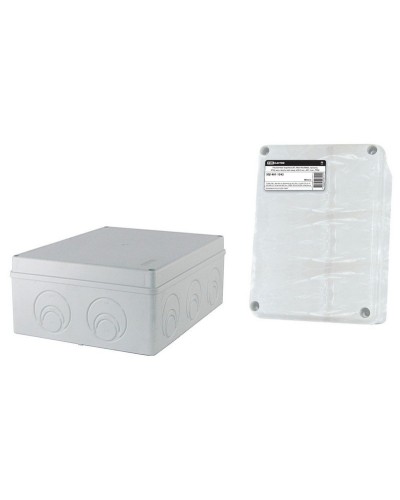 Коробка ОП 240х195х90мм, крышка, IP55, кабельные вводы d28-3шт, d37-2шт (SQ1401-1272). Распаячная коробка. TDM ЕLECTRIC в Якутске
