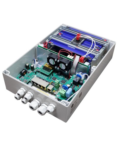 Tfortis PSW-1G4F UPS. Коммутатор с питанием по PoE. TFortis в Якутске