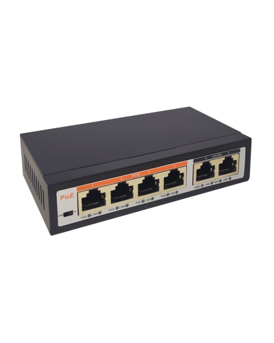 TI-204P, SIP коммутатор. Коммутатор с питанием по PoE. True-IP в Якутске