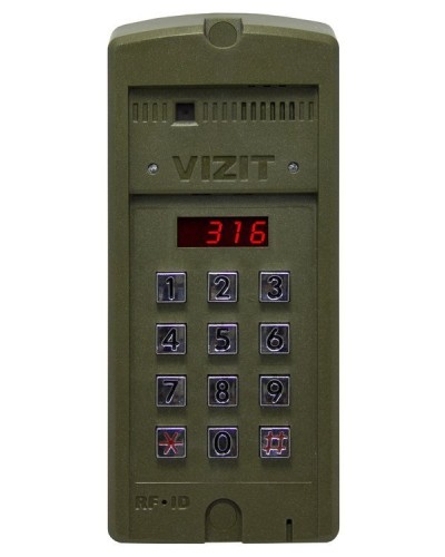 БВД-316FCP. Вызывная панель цветная. VIZIT в Якутске