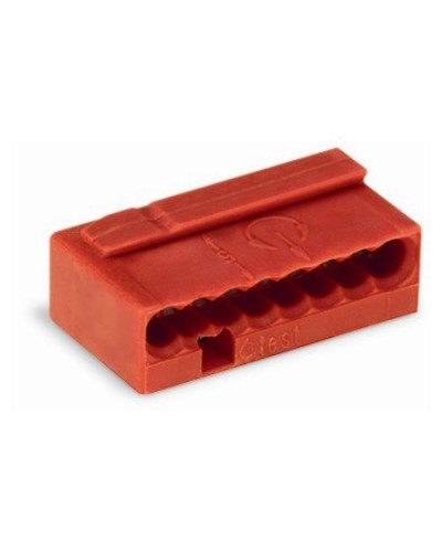 WAGO 243-808 Клемма MICRO 8-проводная красная. Клемма для распределительных коробок. WAGO в Якутске