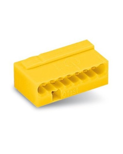 WAGO 243-508 Клемма MICRO 8-проводная желтая. Клемма для распределительных коробок. WAGO в Якутске