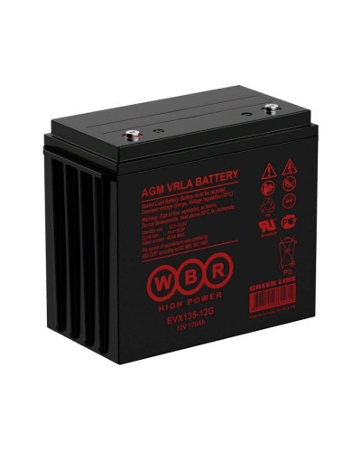 WBR EVX135-12G. Аккумулятор герметичный свинцово-кислотный. WBR в Якутске