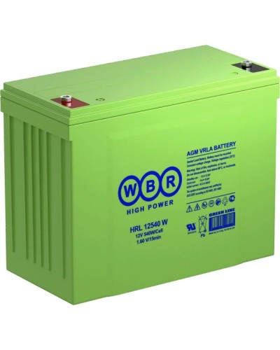 WBR HRL12540W. Аккумулятор герметичный свинцово-кислотный. WBR в Якутске