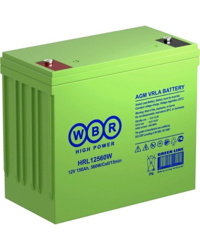 WBR HRL12560W. Аккумулятор герметичный свинцово-кислотный. WBR в Якутске