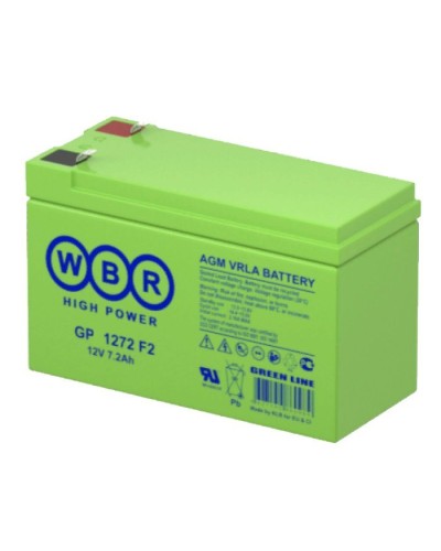 WBR GP1272 F2 (12V28W). Аккумулятор герметичный свинцово-кислотный. WBR в Якутске
