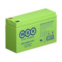 WBR HR1224W F2F1. Аккумулятор герметичный свинцово-кислотный. WBR