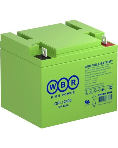 WBR GPL12400. Аккумулятор герметичный свинцово-кислотный. WBR в Якутске