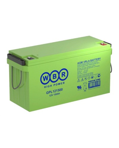 WBR GPL121500. Аккумулятор герметичный свинцово-кислотный. WBR в Якутске