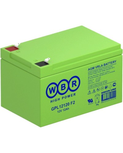WBR GPL12120 F2. Аккумулятор герметичный свинцово-кислотный. WBR в Якутске