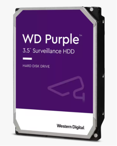HDD 2000 GB (2 TB) SATA-III Purple (WD23PURZ). Жесткий диск (HDD) для видеонаблюдения. Western Digital в Якутске