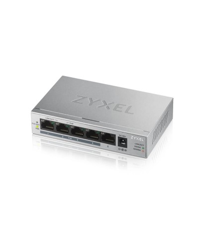 GS1005HP-EU0101F. Коммутатор сетевой PoE неуправляемый. ZYXEL в Якутске