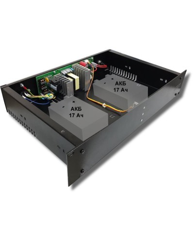 СКАТ-2400И7 RACK (СКАТ ИБП-24/4,5-2x17-RACK) (2143). Источник вторичного электропитания резервированный. Бастион в Якутске