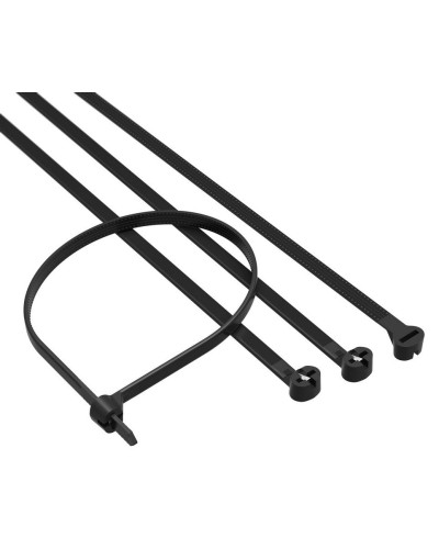 Хомут 4,8x250 P6.6, черный (100шт) (21316SR): Хомут с двойным замком в Якутске
