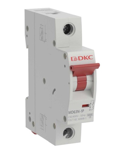 YON max MD63N 1P 10А 6кА C (MD63N-1PC10). Автоматический выключатель. ДКС в Якутске