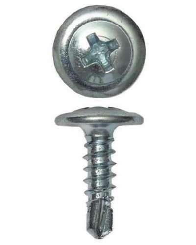 Саморез с пресс-шайбой 4.2х41 со сверлом (200 шт) (CM274041). Саморез с пресс-шайбой. ДКС в Якутске