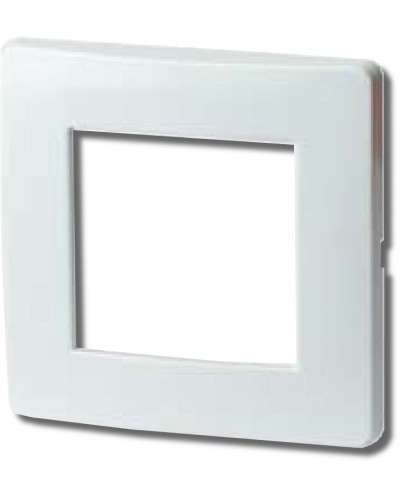 Рамка на 2 модуля (одноместная), белая (75010W): Рамка одноместная, Brava в Якутске