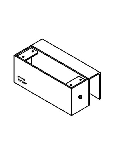 DBA-101 Glass Comfort. Комплект монтажный для цельностеклянной створки, для совместной работы с замком DB100.. dormakaba в Якутске