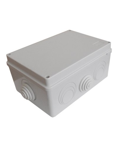 Коробка JBS210 210х150х100, 8 вых., 12P (0,15...2,5мм²) серая (43046HF-GR). Коробка монтажная, огнестойкая, без галогена. Экопласт в Якутске