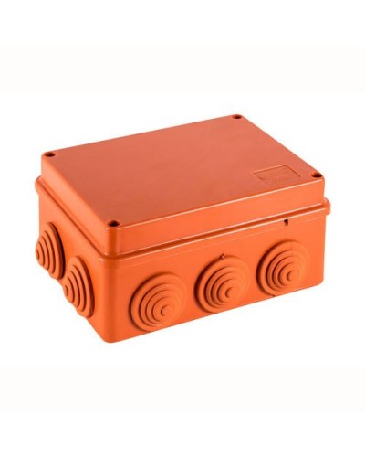 Коробка JBS150 150х110х70, 10 вых., 10P (0,15...2,5мм²) (43089HF). Коробка монтажная, огнестойкая, без галогена. Экопласт в Якутске