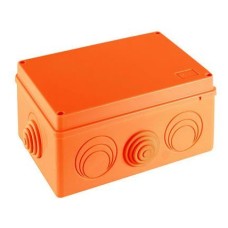 Коробка JBS210 210x150x100, 8 вых., 6P (0,15…2,5мм²) (43906HF): Коробка монтажная, огнестойкая, без галогена