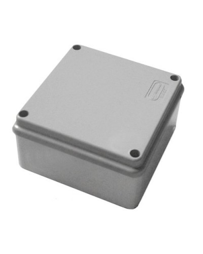 Коробка JBS100 100х100х55, 6P (1,5…10мм²) серая (42367HF-GR). Коробка монтажная, огнестойкая, без галогена. Экопласт в Якутске