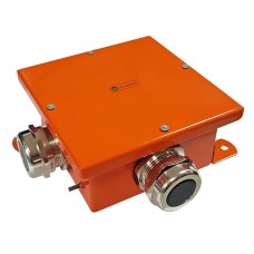 Коробка SMB120 металлическая 120х120х60, 4P (0,15-2,5 мм²) (56014). Коробка, огнестойкая. Экопласт