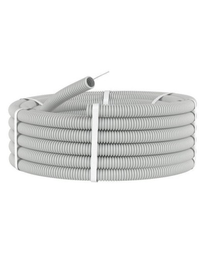 Труба HFFR тяжелая D50, серая (21150HF-GR): Труба гофрированная, с зондом, не распространяющая горение, без галогена в Якутске