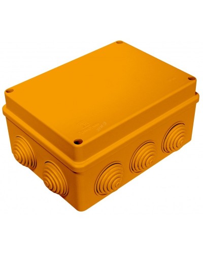 Коробка JBS150 150х110х70, 10 вых., 4P (1,5…10мм²) (43209HF): Коробка монтажная, огнестойкая, без галогена в Якутске