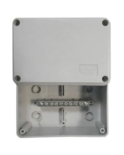 Коробка (КУП) JBS120 120х80х50, 6 вых, IP55 (44008KP). Коробка уравнивания потенциалов (КУП), 6х9мм, 8 зажимов. Экопласт в Якутске