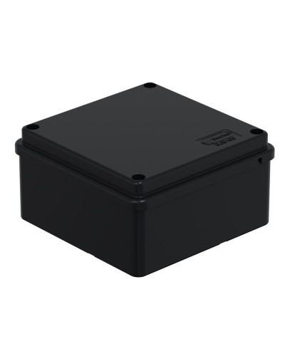 Коробка BJB/JBS100 100х100х55, IP56, черная (44057BL-1). Коробка монтажная. Экопласт в Якутске