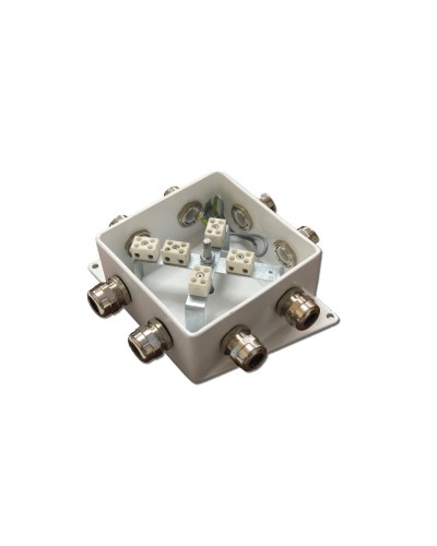 КМ-О (10к)-IP66-120х120, четыре ввода: Коробка монтажная огнестойкая в Якутске