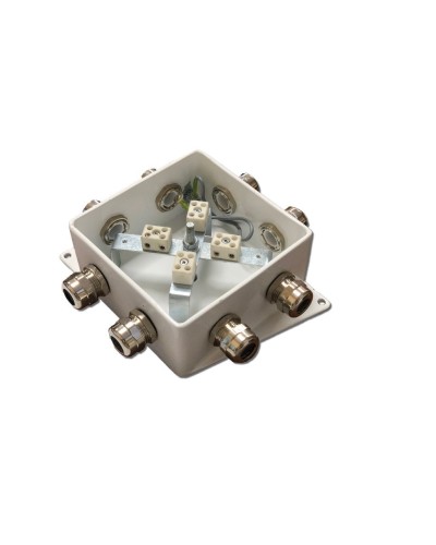 КМ-О (8к)-IP66-120х120, пять вводов: Коробка монтажная огнестойкая в Якутске