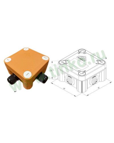 КМ-О-1010(П)(8к)-IP66(П6-12): Коробка монтажная огнестойкая в Якутске