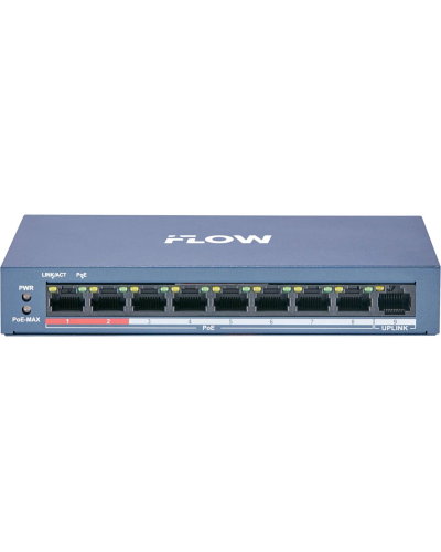 F-SW-EU209POE-V/L. Сетевой PoE коммутатор. i-FLOW в Якутске