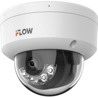 F-IC-1442CM(4мм). Бюджетная IP-видеокамера купольная. i-FLOW