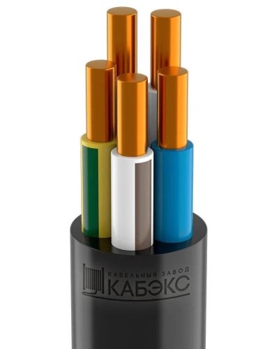 ППГнг(А)-HF 5х10 ОК (N PE) 0,66кВ Кабэкс (ТХМ00132588). Кабель силовой, не распространяющий горение, не содержащих галогенов. Кабэкс в Якутске