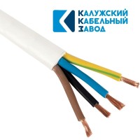 ПВС 4х10,0 белый ГОСТ ККЗ. Провод со скрученными жилами. ККЗ (Калужский Кабельный Завод)