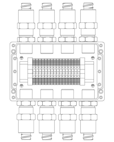 КВМК 1603. Коробка коммутационная взрывозащищенная. Компания СМД в Якутске