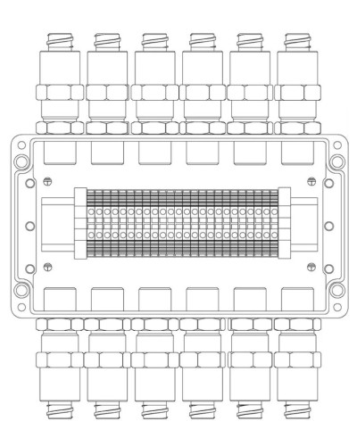 КВМК 2401. Коробка коммутационная взрывозащищенная. Компания СМД в Якутске