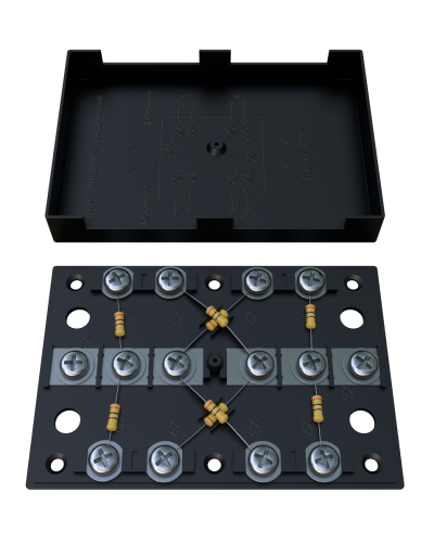 KRA-4 75 Om black (MEC42102). Коробка на 4 абонента. МЭК-Электрика в Якутске